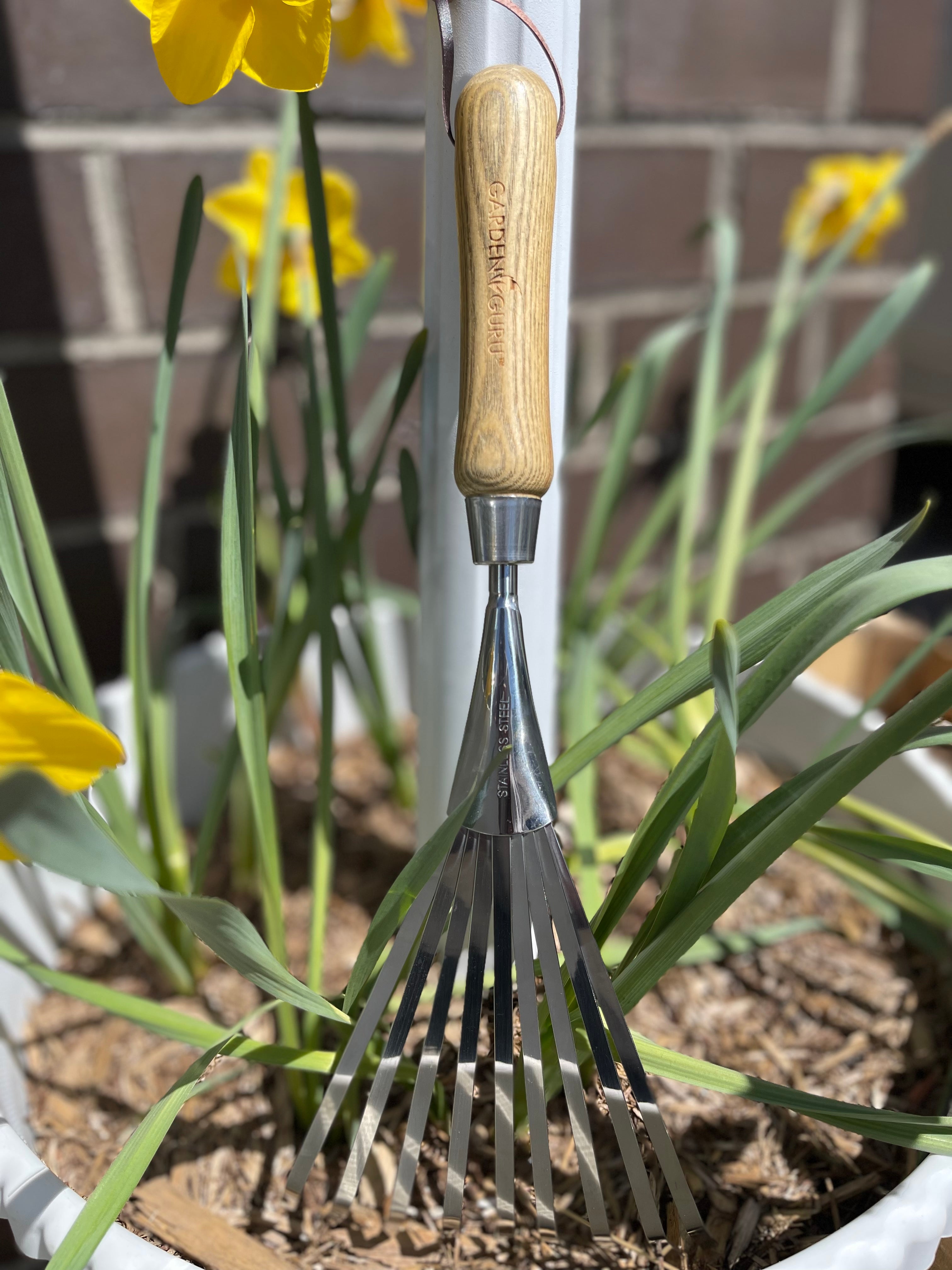 Garden Guru Hand Rake Tiller Cultivator
