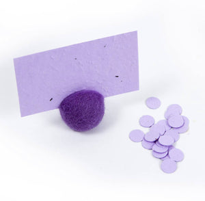 Wildflower Seed Place Cards - Lilac