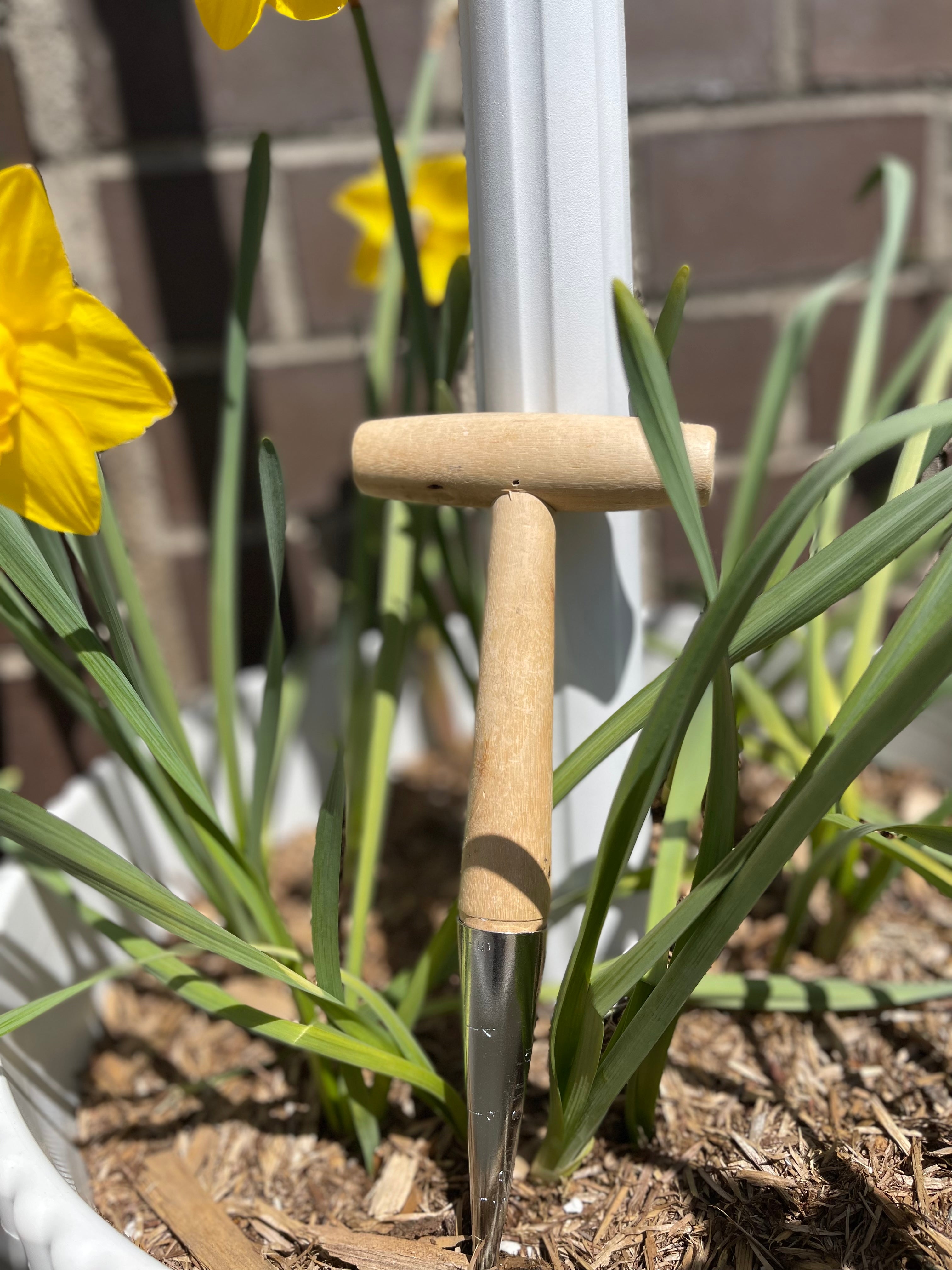 Garden Guru Steel Dibber Planter Tool